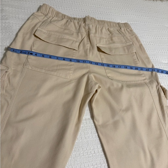 Habitual Light Beige High Waist Cargo Pants - Picture 11 of 15